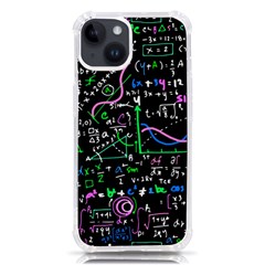 Math-linear-mathematics-education-circle-background Iphone 14 Tpu Uv Print Case by Salman4z