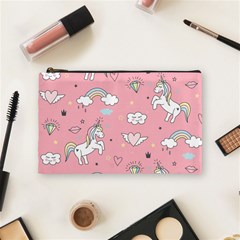 Cute-unicorn-seamless-pattern Cosmetic Bag (medium) by Salman4z