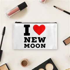 I Love New Moon Cosmetic Bag (small) by ilovewhateva