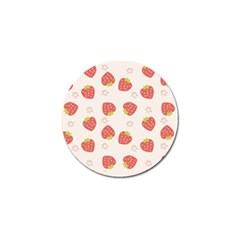 Strawberries-pattern-design Golf Ball Marker (4 Pack) by Salman4z