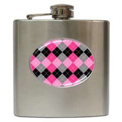 Seamless-argyle-pattern Hip Flask (6 Oz) by Salman4z