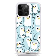 Penguins Pattern Iphone 14 Pro Max Tpu Uv Print Case by pakminggu