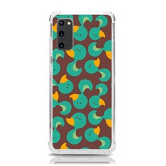 Vector Illustration Seamless Pattern With Cartoon Duck Samsung Galaxy S20 6 2 Inch Tpu Uv Case by pakminggu