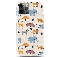 Wild Animals Seamless Pattern Iphone 12 Pro Max Tpu Uv Print Case by pakminggu