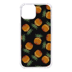 Pineapple Background Pineapple Pattern Iphone 14 Tpu Uv Print Case by pakminggu