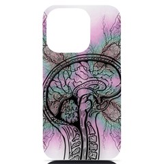 Tourette Syndrome Epilepsy Brain Iphone 14 Pro Black Uv Print Case by pakminggu