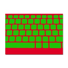 Keyboard Keys Computer Input Pc Sticker A4 (10 Pack) by danenraven