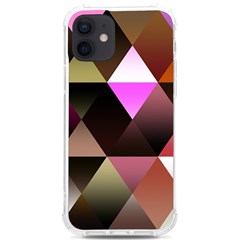 Abstract Geometric Triangles Shapes Iphone 12/12 Pro Tpu Uv Print Case by danenraven