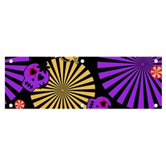 Seamless Halloween Day Of The Dead Banner And Sign 6  X 2  by danenraven