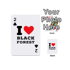 I Love Black Forest Playing Cards 54 Designs (mini) by ilovewhateva