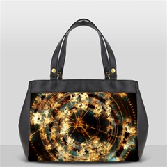 Science Fiction Background Fantasy Oversize Office Handbag (2 Sides) by danenraven