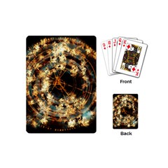 Science Fiction Background Fantasy Playing Cards Single Design (mini) by danenraven