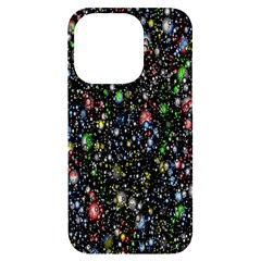 Illustration Universe Star Planet Iphone 14 Pro Black Uv Print Case by danenraven