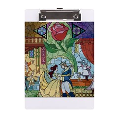 Beauty Stained Glass A5 Acrylic Clipboard by Mog4mog4