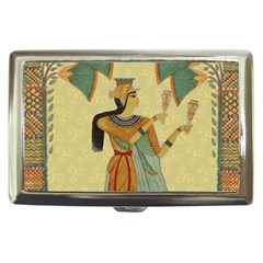 Egyptian Design Man Artifact Royal Cigarette Money Case by Mog4mog4