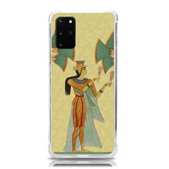 Egyptian Design Man Artifact Royal Samsung Galaxy S20plus 6 7 Inch Tpu Uv Case by Mog4mog4