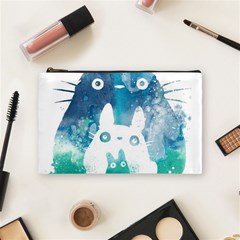 My Neighbor Totoro Cosmetic Bag (medium) by Mog4mog4