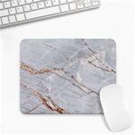 Gray Light Marble Stone Texture Background Small Mousepad Front