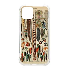 Feathers Birds Vintage Art Iphone 11 Pro 5 8 Inch Tpu Uv Print Case by Vaneshart