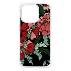 Beautiful Floral Vector Seamless Pattern Iphone 14 Pro Tpu Uv Print Case by Vaneshart