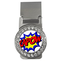 Kapow-comic-comic-book-fight Money Clips (cz)  by 99art