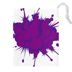 Explosion-firecracker-pyrotechnics Drawstring Pouch (5xl) by 99art