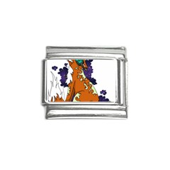 Fuchs-comic-music-wild-animal-cute Italian Charm (9mm) by 99art