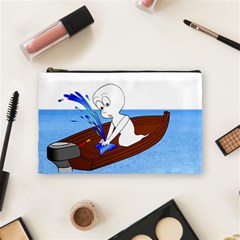 Spirit-boat-funny-comic-graphic Cosmetic Bag (medium) by 99art