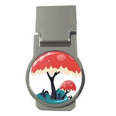 Tree-art-trunk-artwork-cartoon Money Clips (round)  by 99art