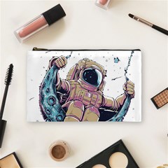 Drawing-astronaut Cosmetic Bag (medium) by 99art