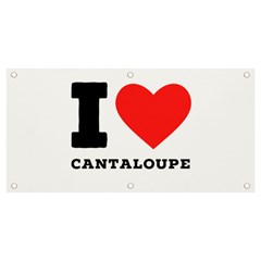 I Love Cantaloupe  Banner And Sign 4  X 2  by ilovewhateva