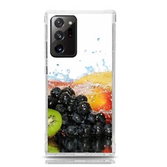 Variety Of Fruit Water Berry Food Splash Kiwi Grape Samsung Galaxy Note 20 Ultra Tpu Uv Case by B30l