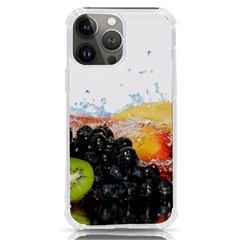 Variety Of Fruit Water Berry Food Splash Kiwi Grape Iphone 13 Pro Max Tpu Uv Print Case by B30l