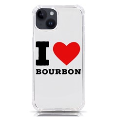 I Love Bourbon  Iphone 14 Tpu Uv Print Case by ilovewhateva