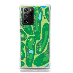 Golf Course Par Golf Course Green Samsung Galaxy Note 20 Ultra Tpu Uv Case by Cowasu