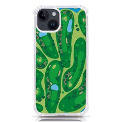 Golf Course Par Golf Course Green Iphone 14 Tpu Uv Print Case by Cowasu