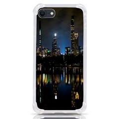 New York Night Central Park Skyscrapers Skyline Iphone Se by Cowasu