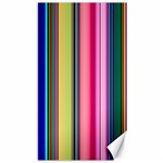 Pastel Colors Striped Pattern Canvas 40  x 72  39.28 x69.23  Canvas - 1