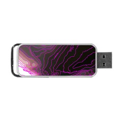 Pink Storm Pink Lightning Portable Usb Flash (two Sides) by Bangk1t