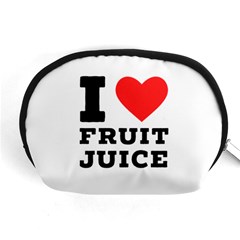 I Love Fruit Juice Accessory Pouch (medium) by ilovewhateva