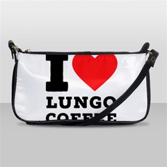 I Love Lungo Coffee  Shoulder Clutch Bag by ilovewhateva