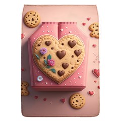 Cookies Valentine Heart Holiday Gift Love Removable Flap Cover (s) by Ndabl3x