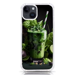 Drink Spinach Smooth Apple Ginger Iphone 14 Tpu Uv Print Case by Ndabl3x