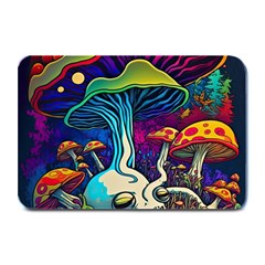 Mushrooms Fungi Psychedelic Plate Mats by Ndabl3x