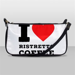 I Love Ristretto Coffee Shoulder Clutch Bag by ilovewhateva