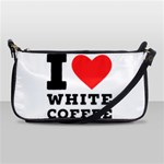 I love white coffee Shoulder Clutch Bag Front