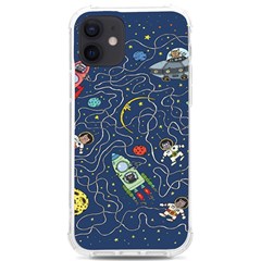 Cat-cosmos-cosmonaut-rocket Iphone 12/12 Pro Tpu Uv Print Case by Wav3s