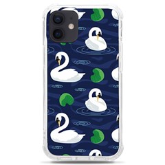 Swan-pattern-elegant-design Iphone 12 Mini Tpu Uv Print Case	 by Wav3s