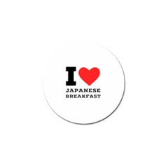 I Love Japanese Breakfast  Golf Ball Marker (10 Pack) by ilovewhateva