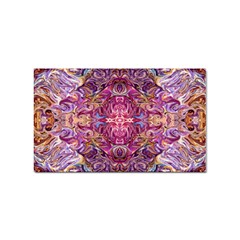 Indian Summer Patterns Sticker (rectangular) by kaleidomarblingart